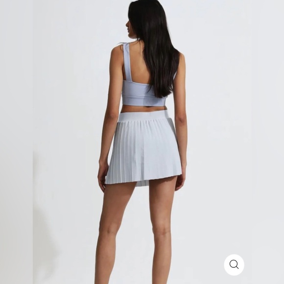 Varley Light Gray Mini Skirt - Picture 12 of 14